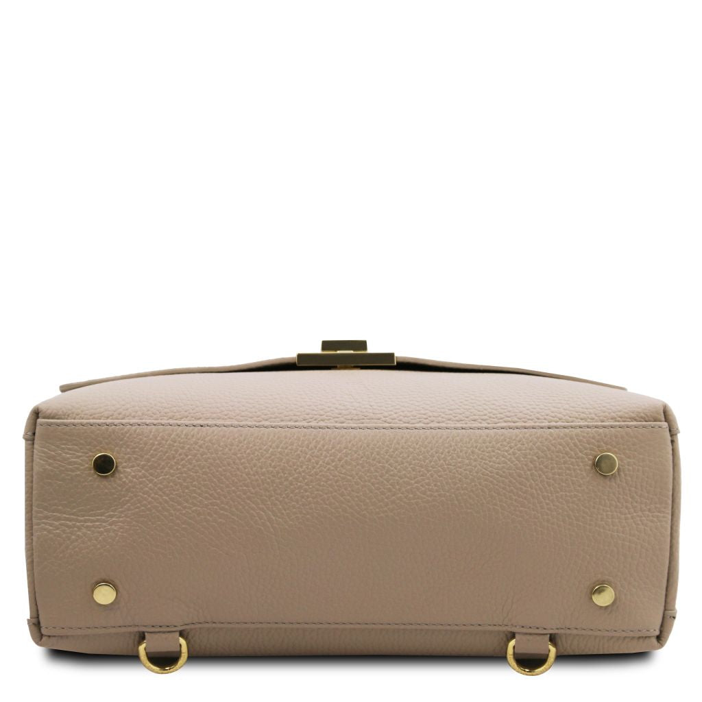Tuscany Leather Silene Handväska #Färg_Ljus Taupe
