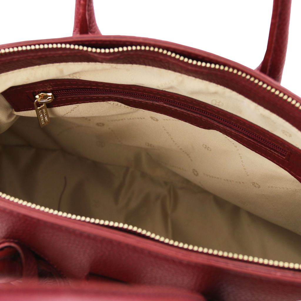 Tuscany Leather TL Bag Handväska #Färg_Röd