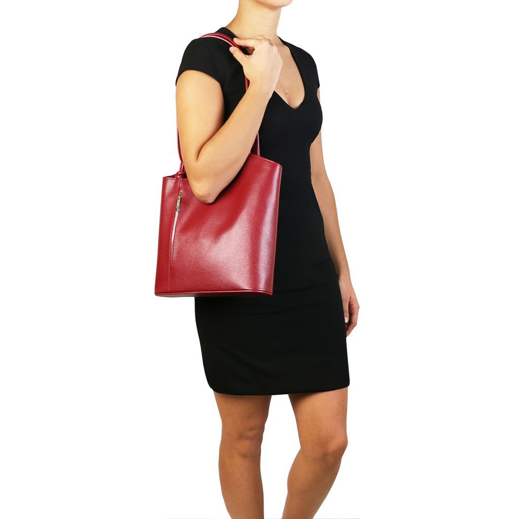 Tuscany Leather Patty Handväska #Färg_Cognac