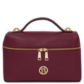 Tuscany Leather Scrigno Handväska #Färg_Bordeaux