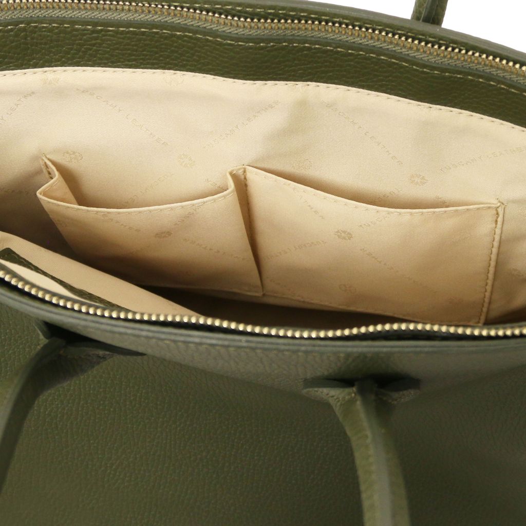 Tuscany Leather TL Bag Handväska #Färg_Skogsgrön