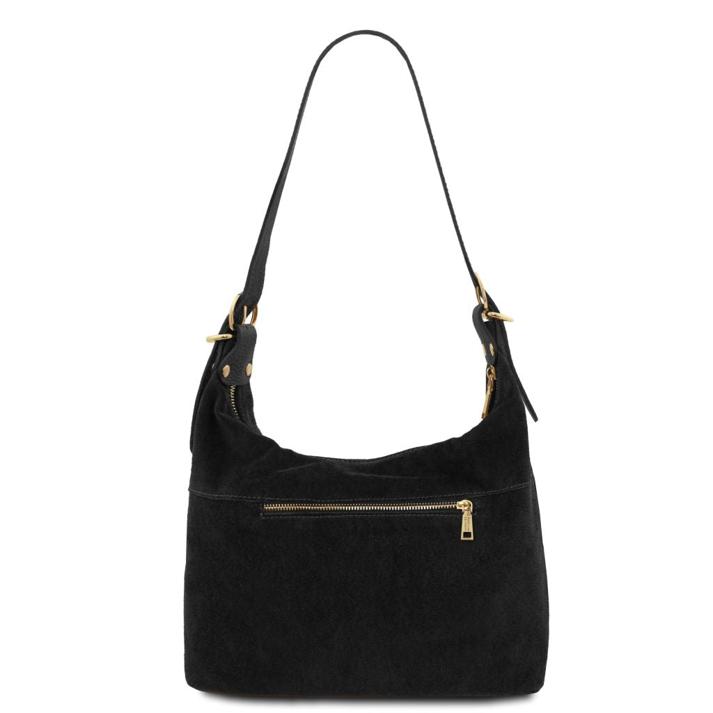 Tuscany Leather Sierra Axelväska #Färg_Svart