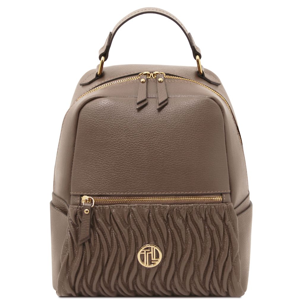 Tuscany Leather Chantilly Ryggsäck #Färg_Taupe