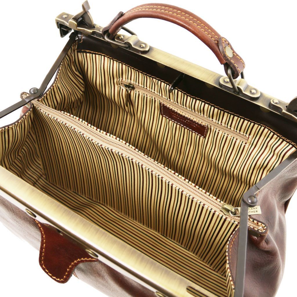 Tuscany Leather Michelangelo Doktorsväska #Färg_Svart
