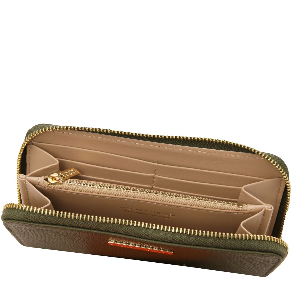 Tuscany Leather Eris Plånbok #Färg_Skogsgrön