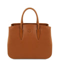Tuscany Leather Camelia Handväska #Färg_Cognac