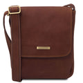 Tuscany Leather John Axelremsväska #Färg_Brun