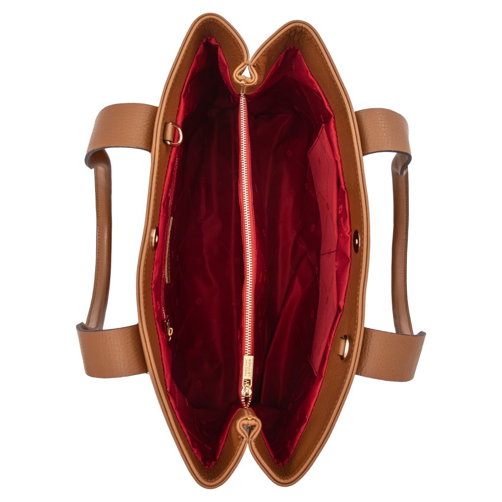 Tuscany Leather Callie Handväska #Färg_Cognac