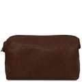 Tuscany Leather Smarty L Necessär #Färg_Mörkbrun