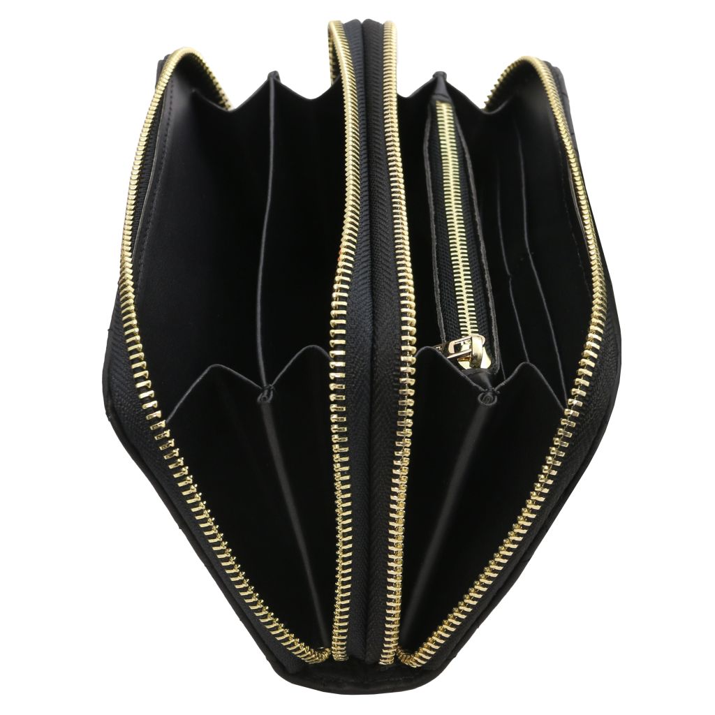 Tuscany Leather Ada Plånbok #Färg_Svart