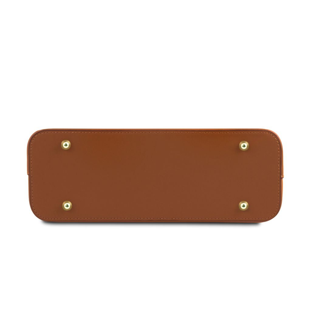 Tuscany Leather Olimpia Handväska #Färg_Cognac