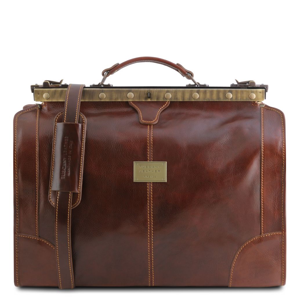 Tuscany Leather Madrid S Weekendväska #Färg_Brun