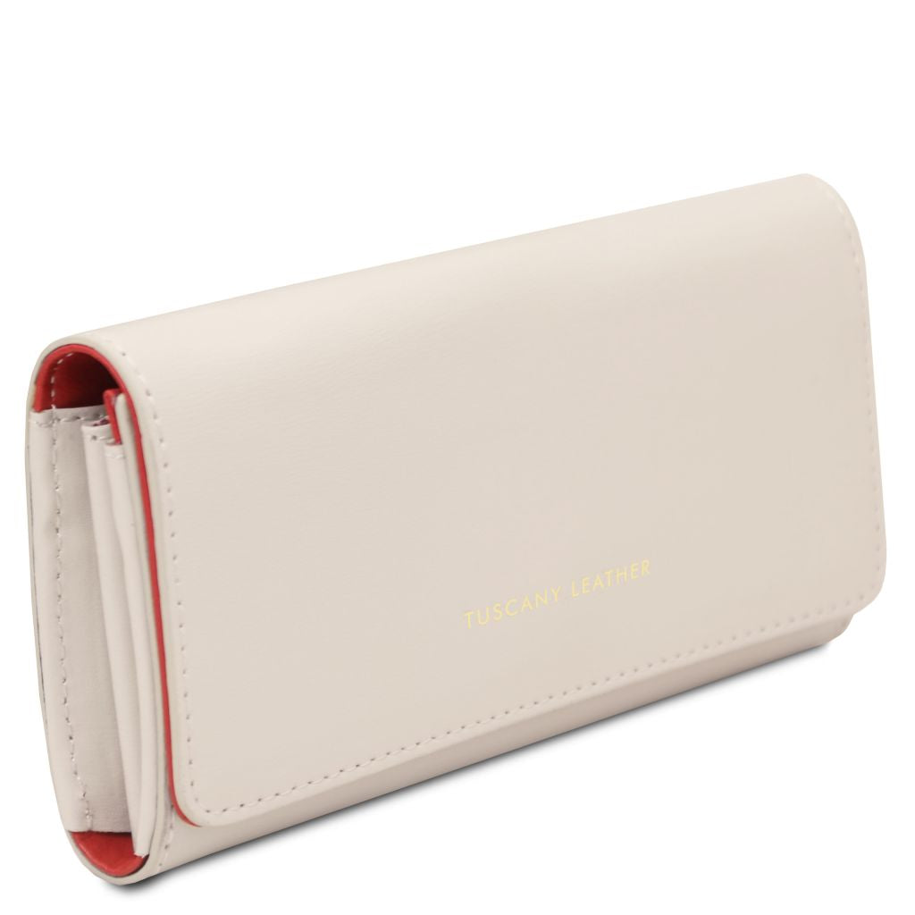 Tuscany Leather Diana Plånbok #Färg_Beige