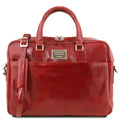 Tuscany Leather Urbino Datorportfölj #Färg_Röd
