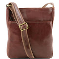 Tuscany Leather Jason Axelremsväska #Färg_Brun