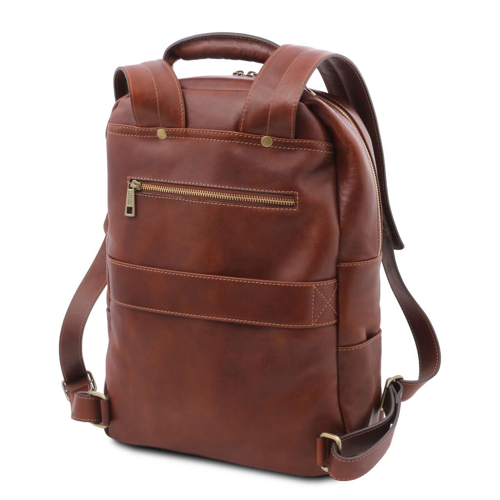 Tuscany Leather Melbourne Ryggsäck #Färg_Brun