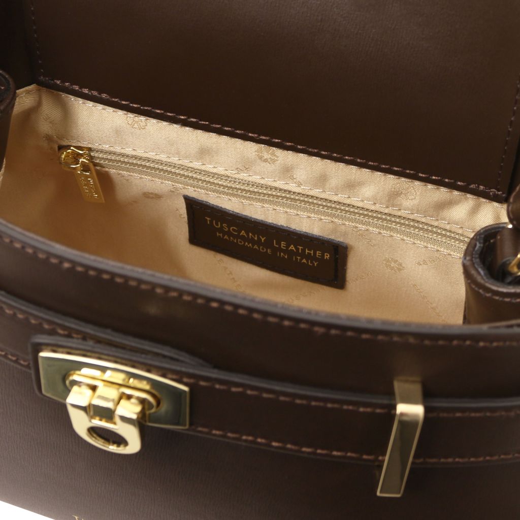 Tuscany Leather Maisy Handväska #Färg_Kaffe
