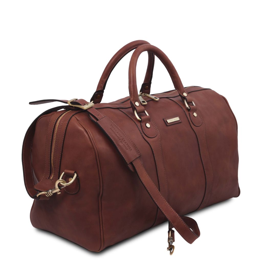 Tuscany Leather Oslo Weekendväska #Färg_Brun