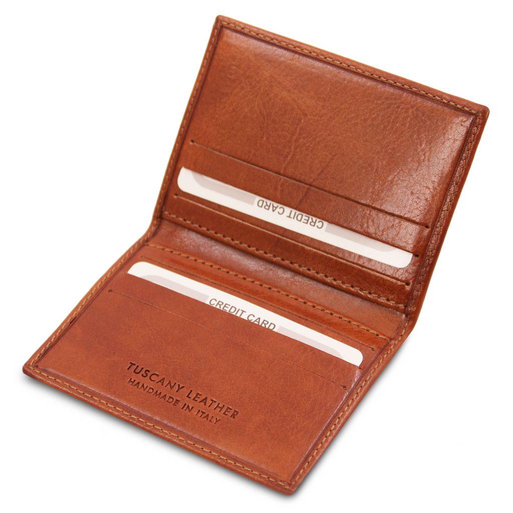 Tuscany Leather Exclusive Korthållare #Färg_Honung