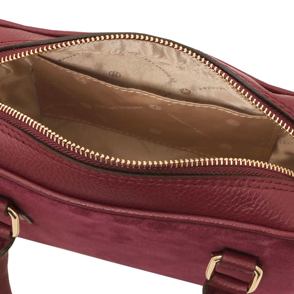 Tuscany Leather Chantilly Handväska #Färg_Bordeaux