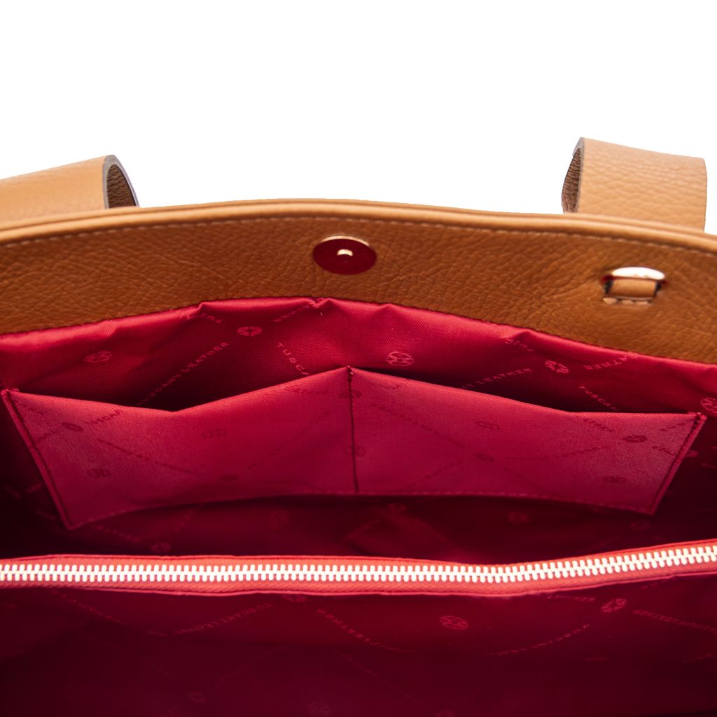Tuscany Leather Callie Handväska #Färg_Cognac