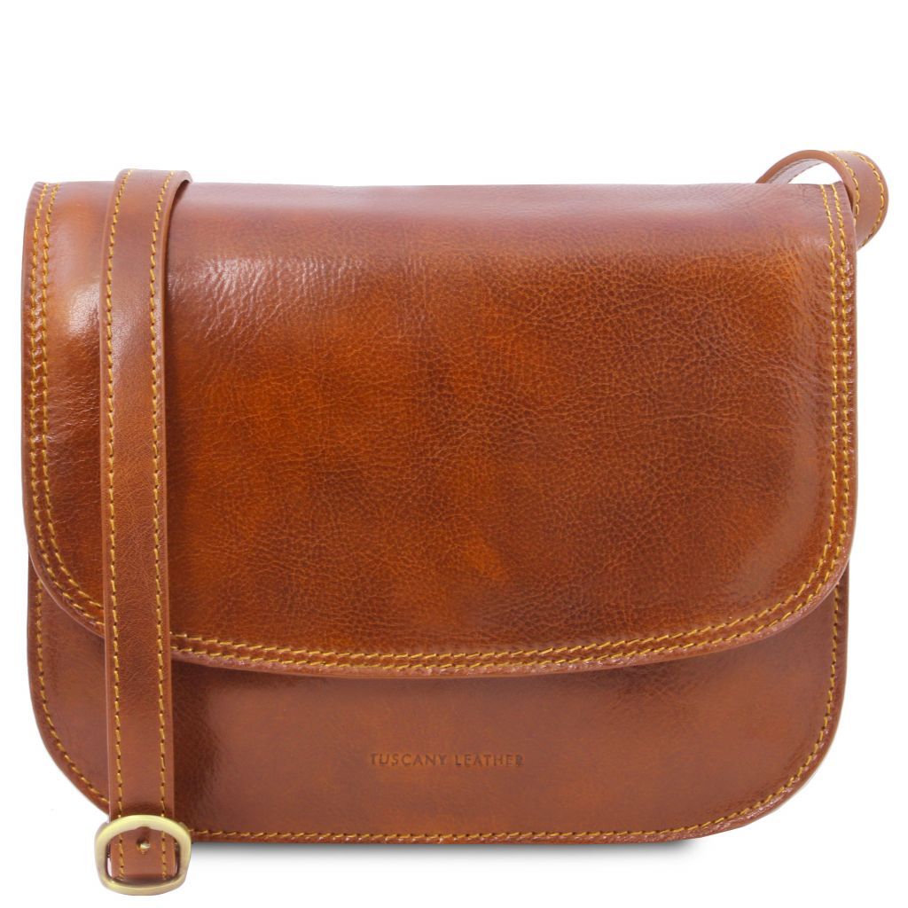 Tuscany Leather Greta Axelväska #Färg_Honung