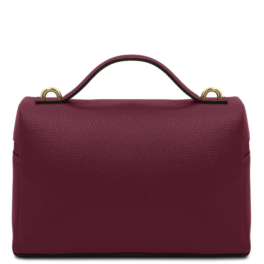 Tuscany Leather Scrigno Handväska #Färg_Bordeaux