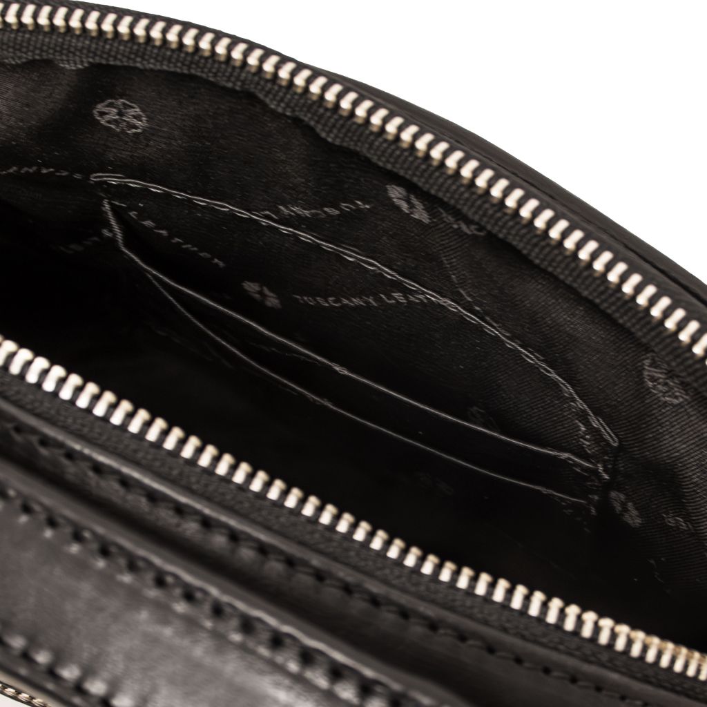 Tuscany Leather Paul Axelremsväska #Färg_Svart
