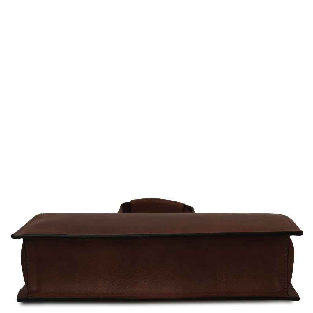 Tuscany Leather Palermo Datorväska #Färg_Mörkbrun