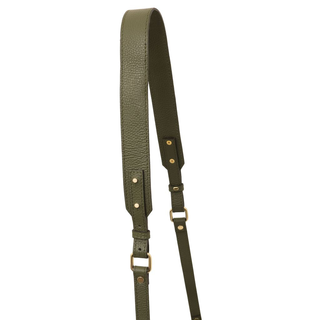 Tuscany Leather Chantilly Axelremsväska #Färg_Skogsgrön