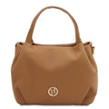 Tuscany Leather Nora Handväska #Färg_Caramel Brun