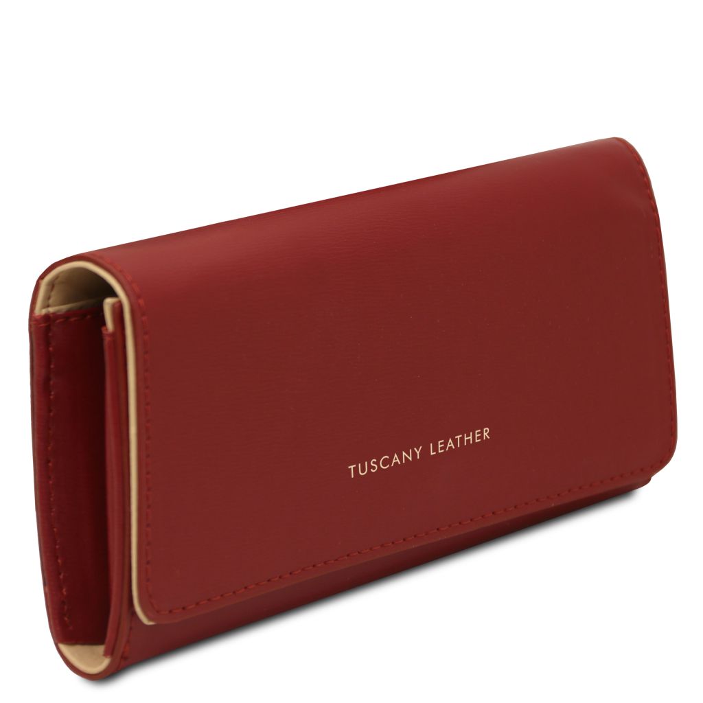 Tuscany Leather Diana Plånbok #Färg_Röd