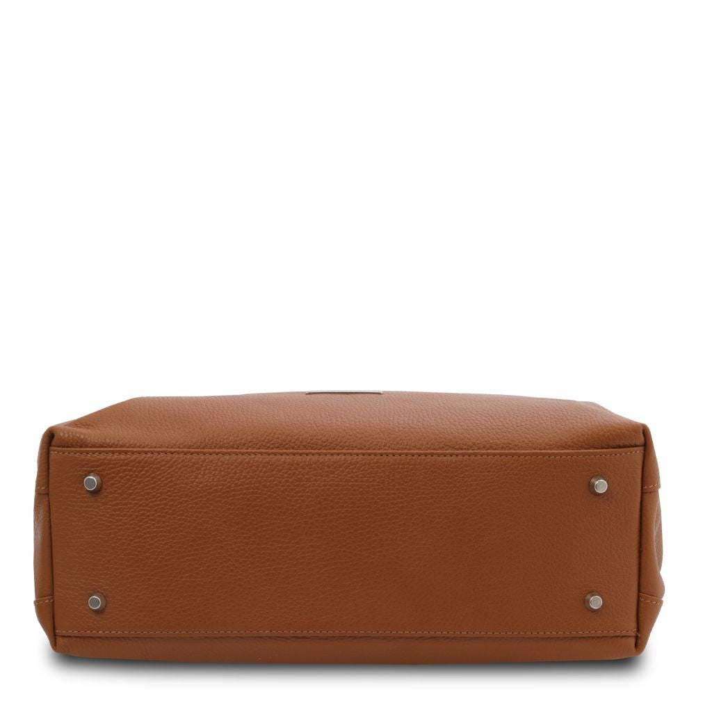 Tuscany Leather TL Bag Handväska #Färg_Cognac