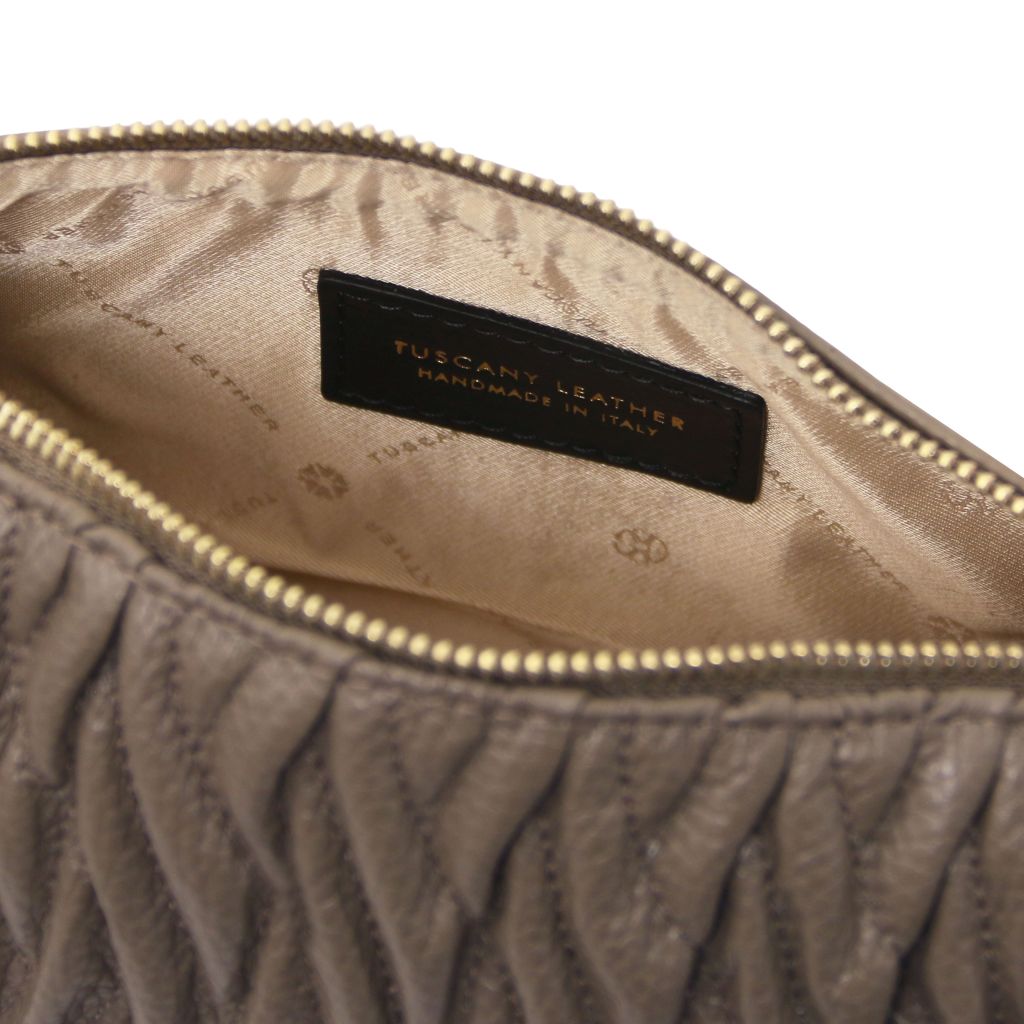 Tuscany Leather Chantilly Handväska #Färg_Taupe