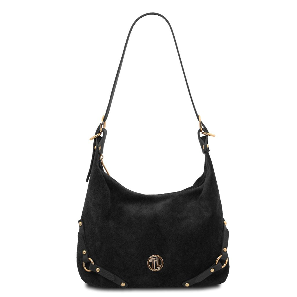 Tuscany Leather Sierra Axelväska #Färg_Svart