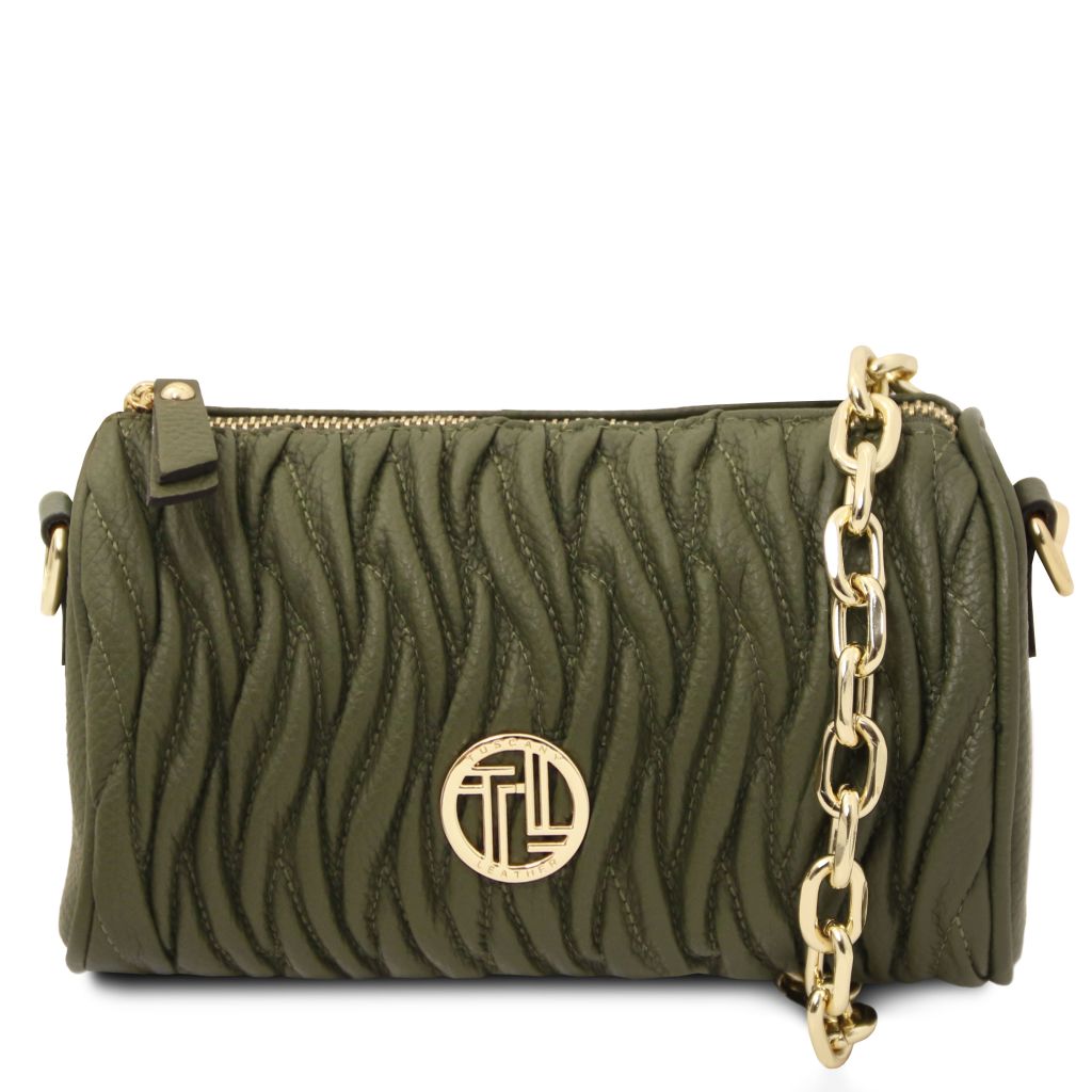 Tuscany Leather Chantilly Handväska #Färg_Skogsgrön