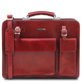Tuscany Leather Venezia Portfölj #Färg_Röd