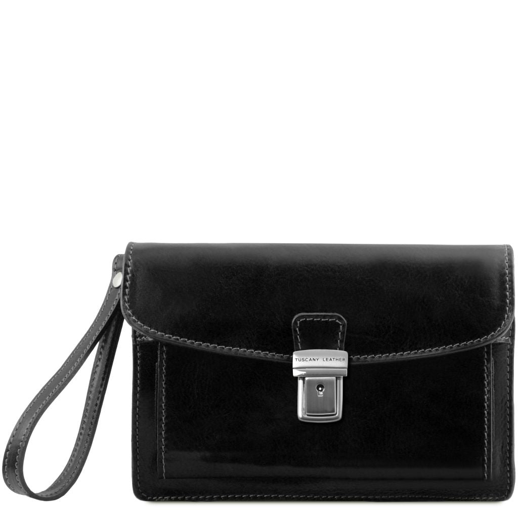 Tuscany Leather Max Handväska #Färg_Svart
