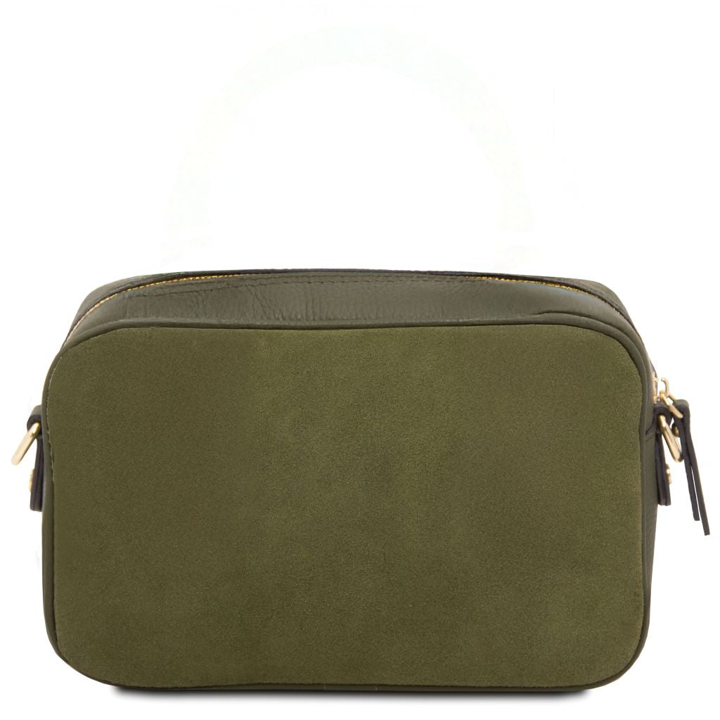 Tuscany Leather Chantilly Axelremsväska #Färg_Skogsgrön