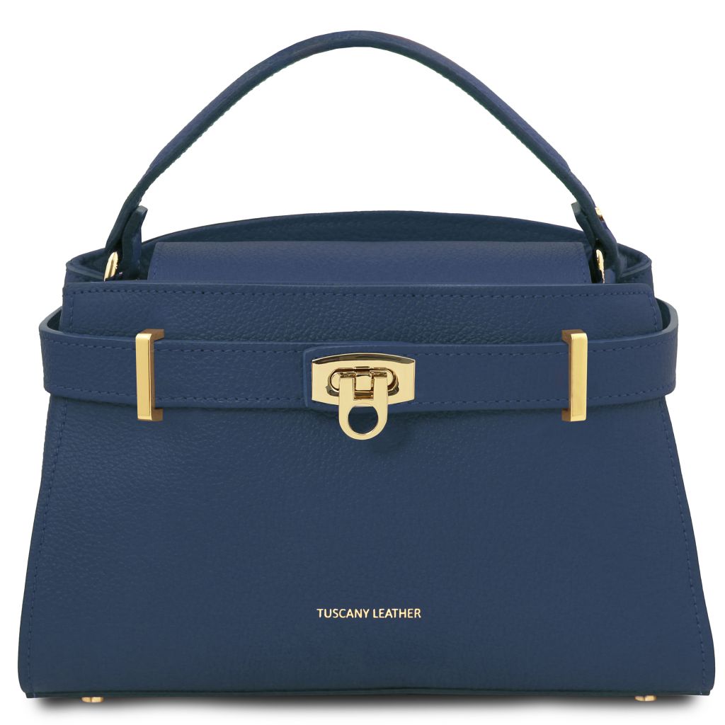 Tuscany Leather Maisy Handväska #Färg_Mörkblå