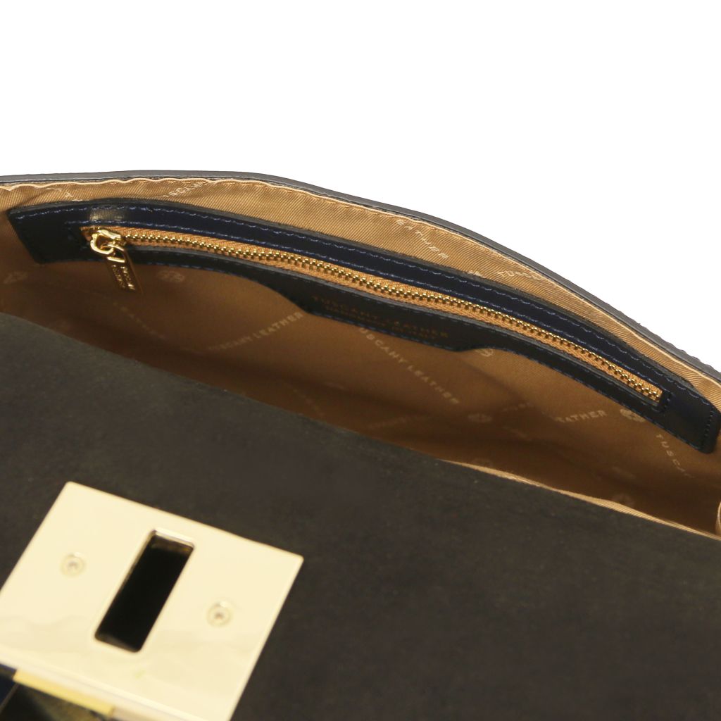 Tuscany Leather Armonia Handväska #Färg_Mörkblå