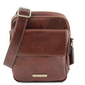 Tuscany Leather Larry Axelremsväska #Färg_Brun