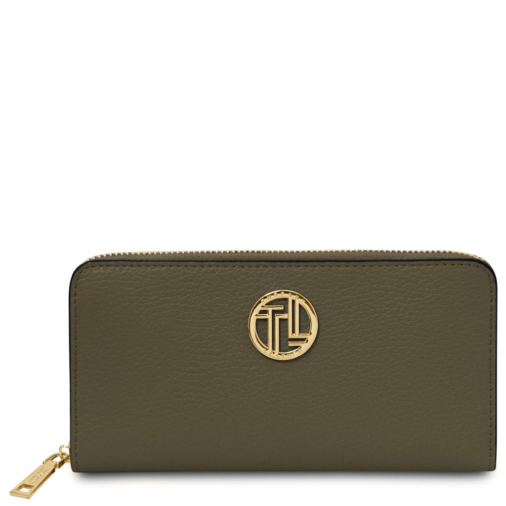 Tuscany Leather Financier Plånbok #Färg_Skogsgrön