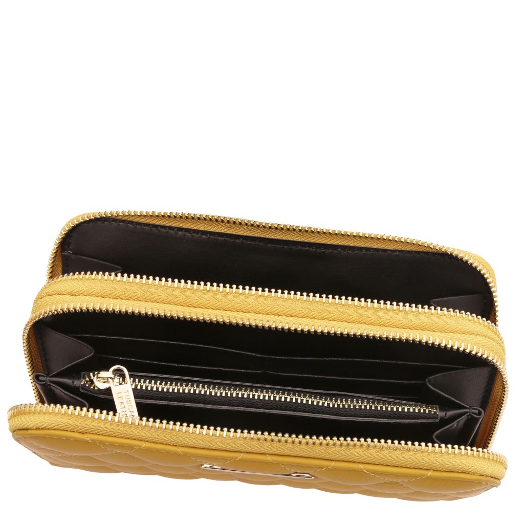 Tuscany Leather Ada Plånbok #Färg_Senap