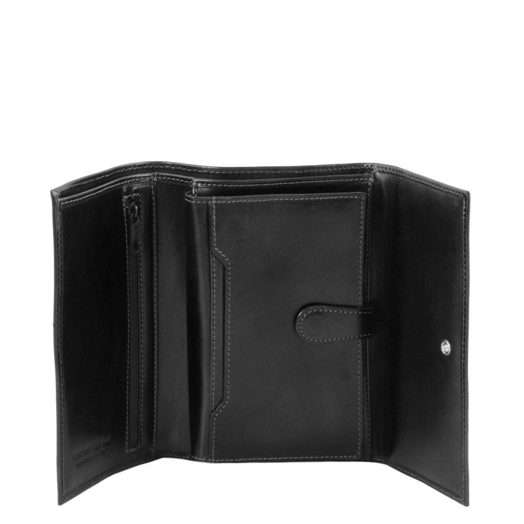 Tuscany Leather Exclusive 4 Plånbok #Färg_Svart