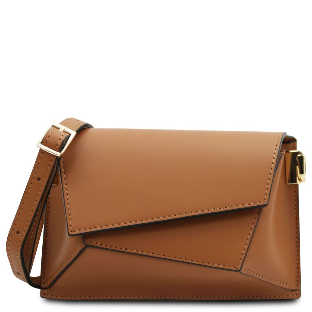 Tuscany Leather TL Bag Axelremsväska #Färg_Cognac