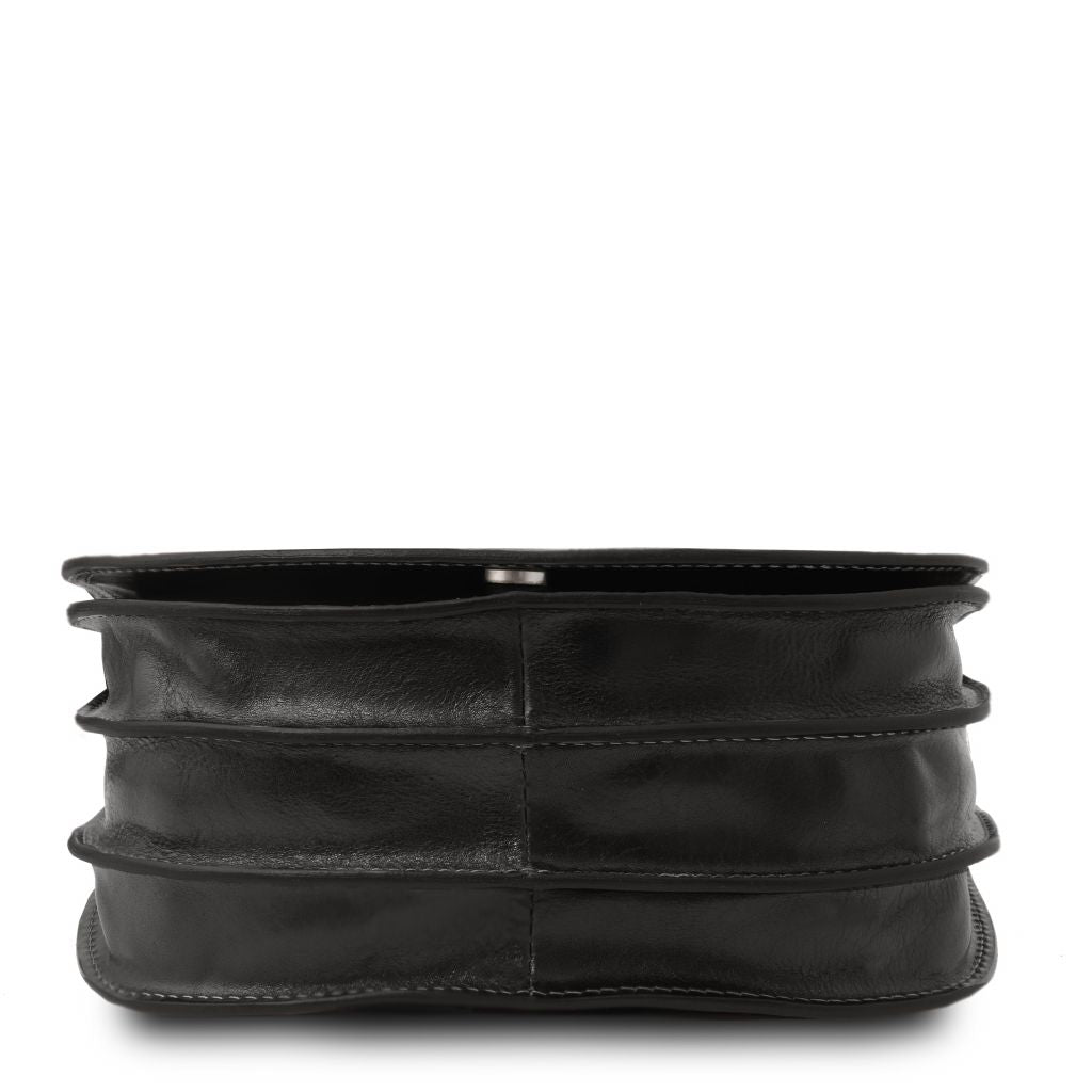 Tuscany Leather Isabella Axelremsväska #Färg_Svart