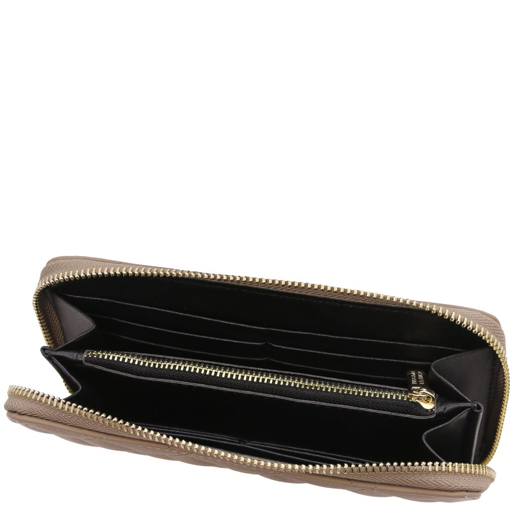Tuscany Leather Penelope Plånbok #Färg_Taupe