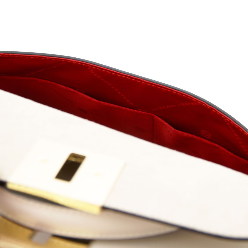 Tuscany Leather Armonia Handväska #Färg_Beige