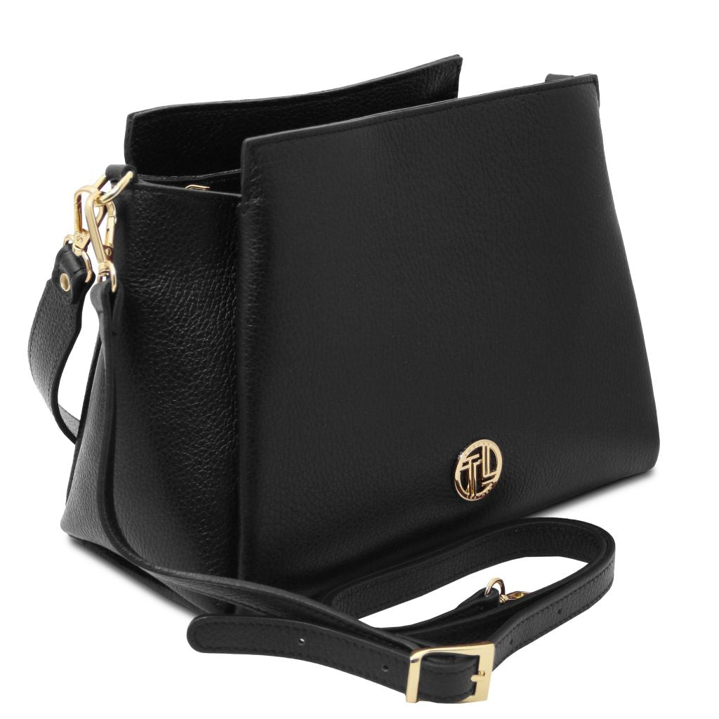 Tuscany Leather Abby Handväska #Färg_Svart